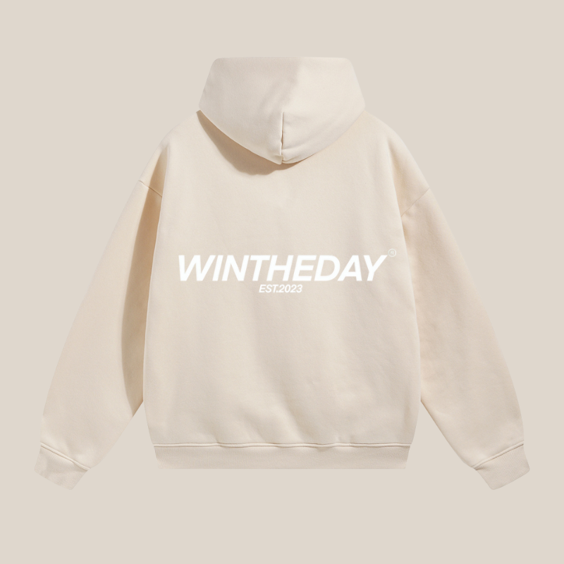 STUD CREME/BEIGE HOODIE
